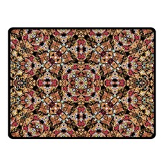 Boho Chic Double Sided Fleece Blanket (small) 