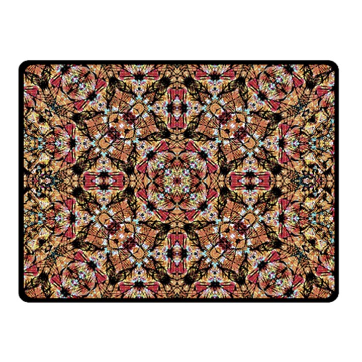 Boho Chic Double Sided Fleece Blanket (Small) 