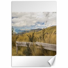 Trekking Road At Andes Range In Quito Ecuador  Canvas 12  X 18   by dflcprints