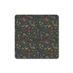 Abstract Reg Square Magnet