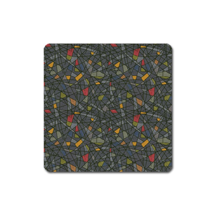 Abstract Reg Square Magnet