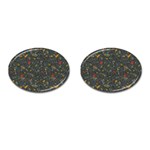 Abstract Reg Cufflinks (Oval) Front(Pair)