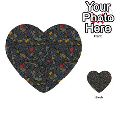 Abstract Reg Multi-purpose Cards (heart) 