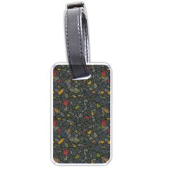 Abstract Reg Luggage Tags (one Side) 