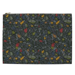 Abstract Reg Cosmetic Bag (xxl) 