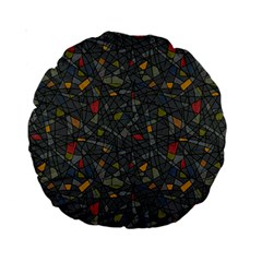 Abstract Reg Standard 15  Premium Round Cushions