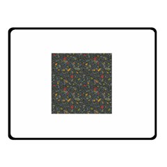 Abstract Reg Double Sided Fleece Blanket (small) 