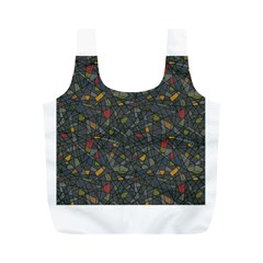 Abstract Reg Full Print Recycle Bags (m) 