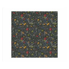 Abstract Reg Double Sided Flano Blanket (small) 