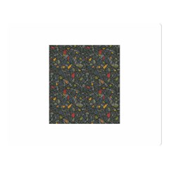 Abstract Reg Double Sided Flano Blanket (large) 