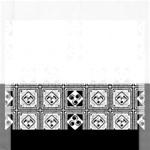 Black And White Rectangular Jigsaw Puzzl Front