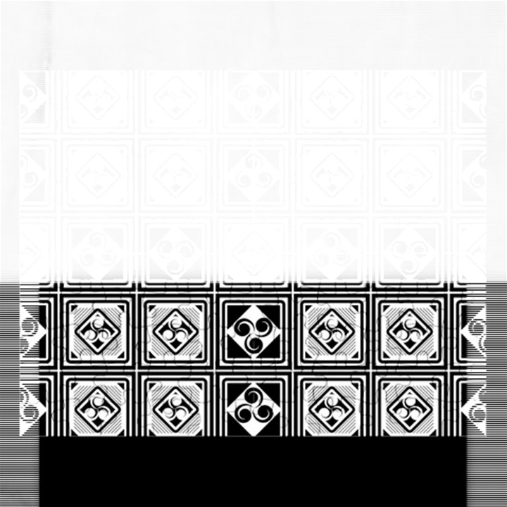 Black And White Rectangular Jigsaw Puzzl