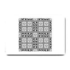 Black And White Small Doormat 