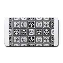 Black And White Medium Bar Mats