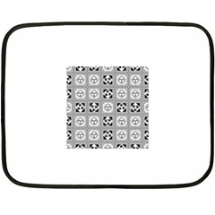 Black And White Fleece Blanket (mini)