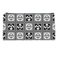 Black And White Pencil Cases