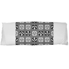 Black And White Body Pillow Case (dakimakura)