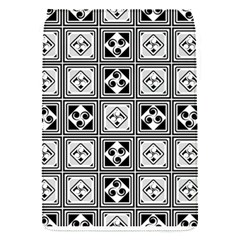 Black And White Flap Covers (s)  by FunkyPatterns