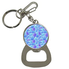 Blue And Purple Glowing Bottle Opener Key Chains by FunkyPatterns