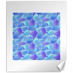 Blue And Purple Glowing Canvas 20  x 24   19.57 x23.15  Canvas - 1