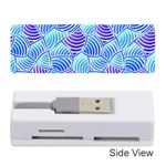 Blue And Purple Glowing Memory Card Reader (Stick)  Front