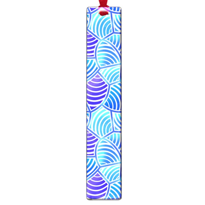 Blue And Purple Glowing Large Book Marks