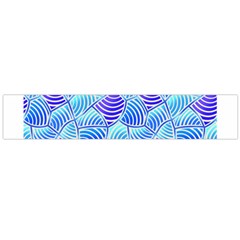 Blue And Purple Glowing Flano Scarf (large)