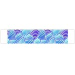 Blue And Purple Glowing Flano Scarf (Large) Front