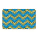 Blue And Yellow Magnet (Rectangular) Front