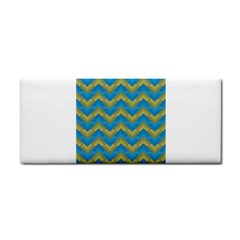 Blue And Yellow Hand Towel