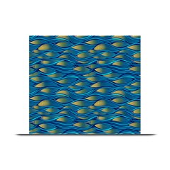 Blue Waves Plate Mats by FunkyPatterns