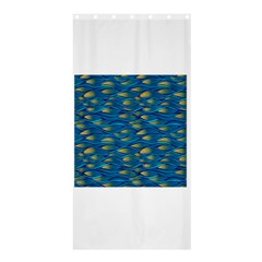 Blue Waves Shower Curtain 36  X 72  (stall) 