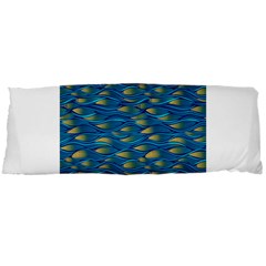 Blue Waves Body Pillow Case Dakimakura (two Sides)