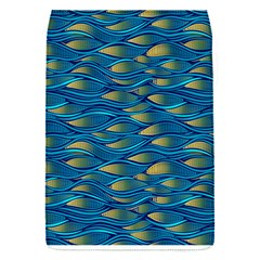 Blue Waves Flap Covers (s)  by FunkyPatterns