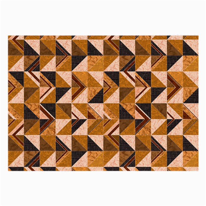 Brown Tiles Large Glasses Cloth (2-Side)