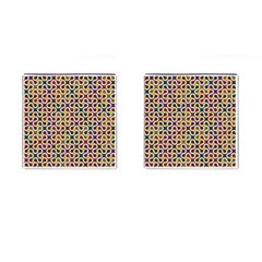 Funky Reg Cufflinks (square) by FunkyPatterns