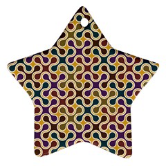 Funky Reg Star Ornament (two Sides) 