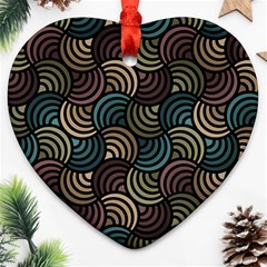 Glowing Abstract Ornament (heart)  by FunkyPatterns