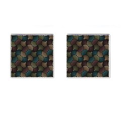 Glowing Abstract Cufflinks (square) by FunkyPatterns