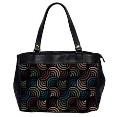 Glowing Abstract Office Handbags by FunkyPatterns