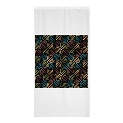 Glowing Abstract Shower Curtain 36  X 72  (stall) 