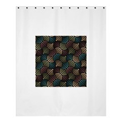 Glowing Abstract Shower Curtain 60  X 72  (medium) 