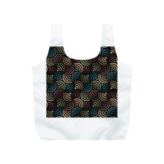 Glowing Abstract Full Print Recycle Bags (s)  by FunkyPatterns