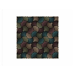 Glowing Abstract Double Sided Flano Blanket (medium) 