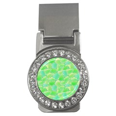 Green Glowing Money Clips (cz)  by FunkyPatterns