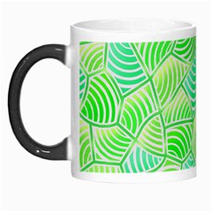 Green Glowing Morph Mugs by FunkyPatterns