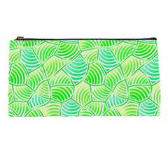 Green Glowing Pencil Cases by FunkyPatterns