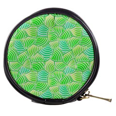 Green Glowing Mini Makeup Bags by FunkyPatterns