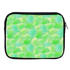 Green Glowing Apple Ipad 2/3/4 Zipper Cases by FunkyPatterns