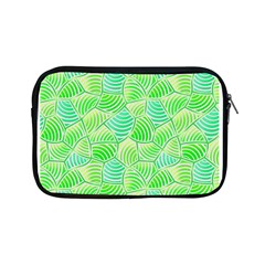 Green Glowing Apple Ipad Mini Zipper Cases by FunkyPatterns